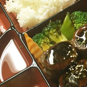 beef negimaki lunch