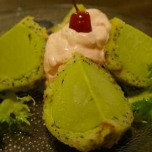 fried ice cream (green tea)