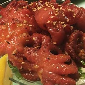 baby octopus salad