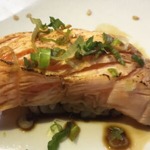 seared salmon
