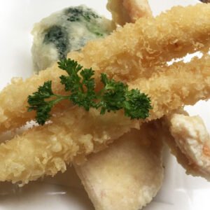 shrimp & vegetable tempura appetizer