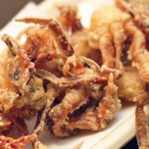 fried soft shell crab
