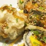 spicy salmon salsa roll