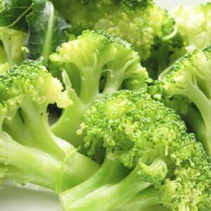 steamed broccoli
