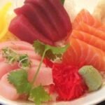 tri color sashimi