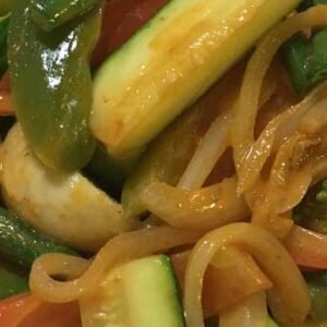 vegetable red curry