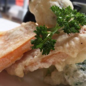 vegetable tempura appetizer